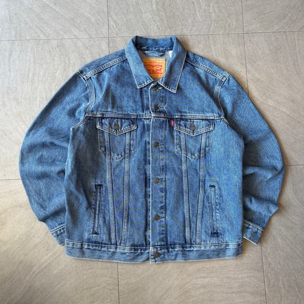 리바이스 정품 데님 청 자켓