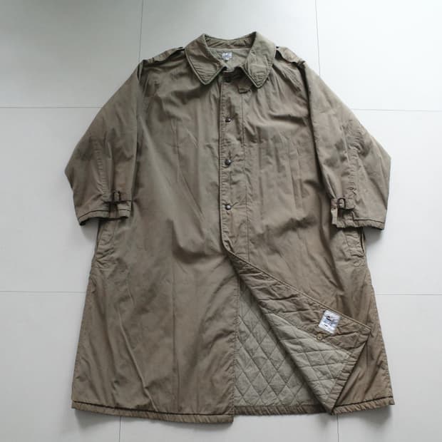 80s CP컴퍼니 빈티지 퀄팅 싱글 발마칸 트렌치 코트 52