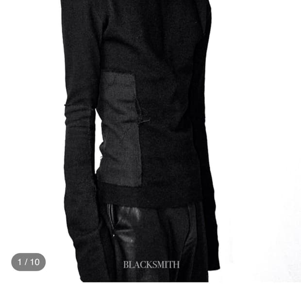 Bandage Patched Long Sleeves (black)