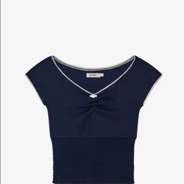 글로니 피카부 티셔츠 네이비 