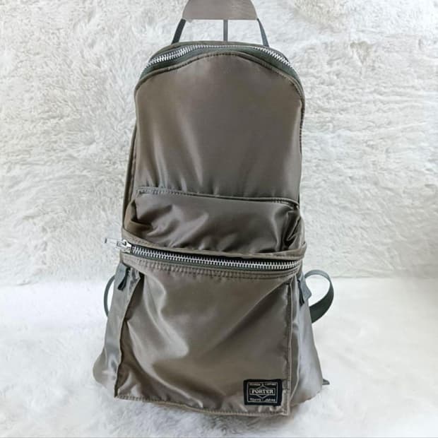 포터 탱커 실버 백팩