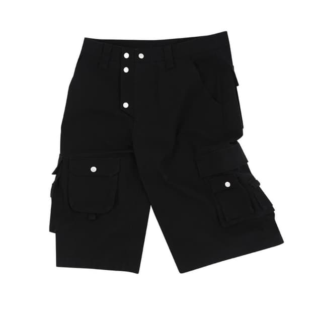 [구함] know wave 노우웨이브 멀티 포켓 카고 팬츠 반바지구합니다
