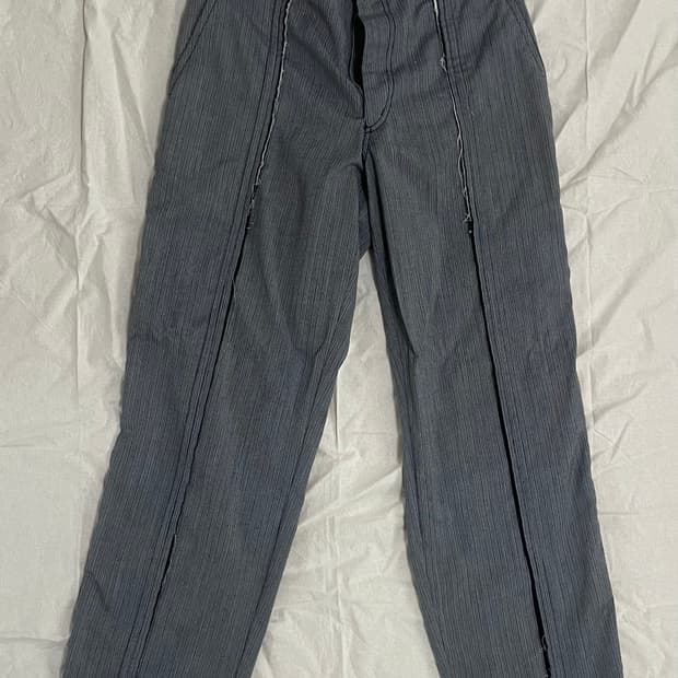 comme des garcons homme 해체주의 트라우저