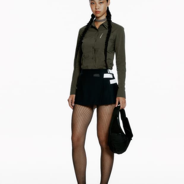 Hyein seo 혜인서 슬림셔츠 카키 1사이즈 새상품