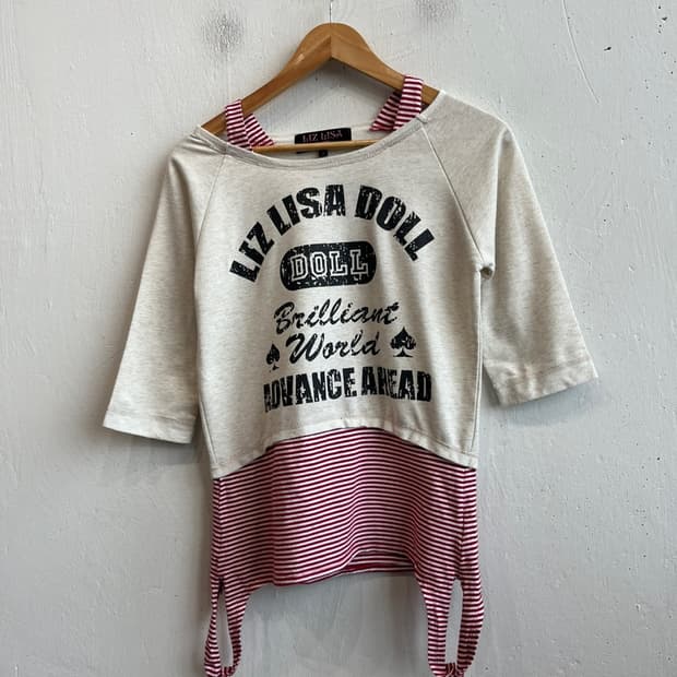 LIZ LISA 리즈리사 레이어드 티셔츠
