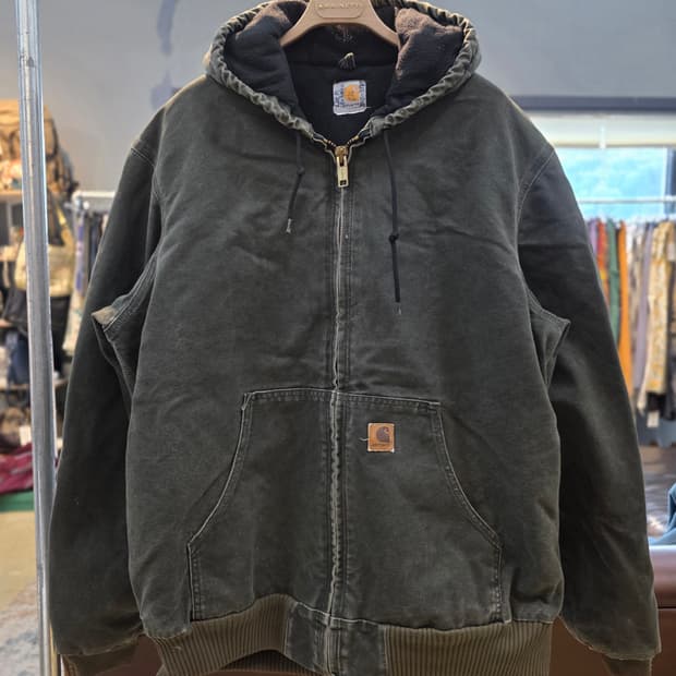 00s 칼하트 J130 모스그린 액티브자켓 2XL