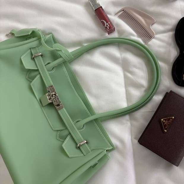 💚당일배송💚젤리버킨백스몰(지퍼ver.)#최저가‼️🍒