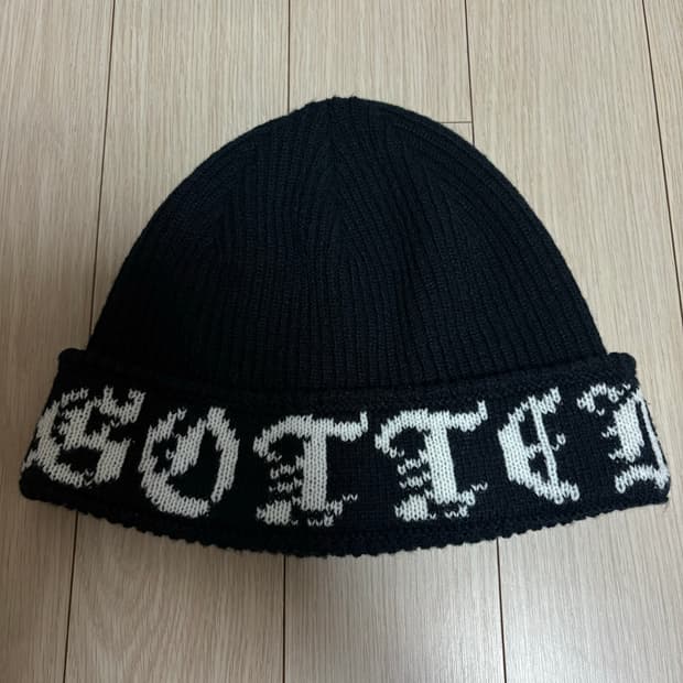 가터갤러리 고딕 비니 모자 블랙