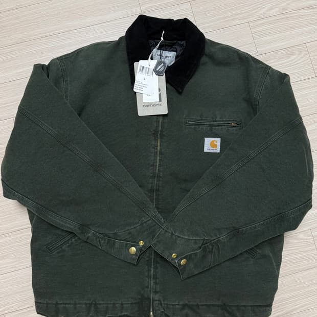 [L]칼하트 wip og 디트로이트 자켓 올리브