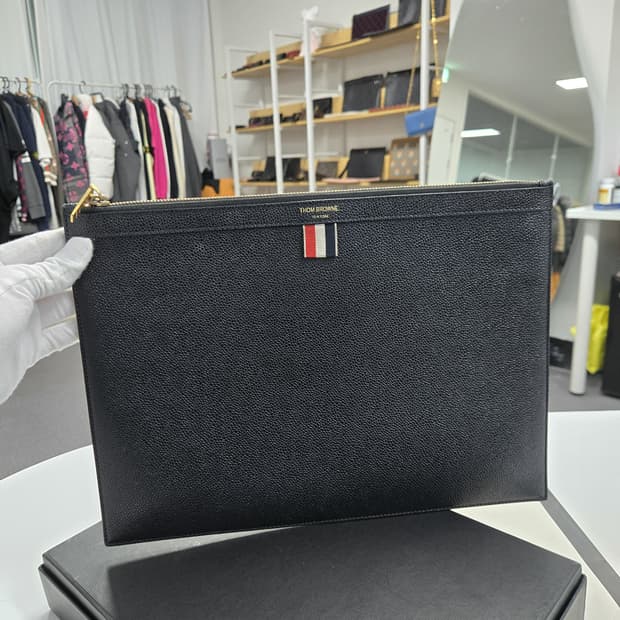 [A급컨디션]톰브라운 클러치백 라지