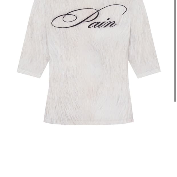 Bonnae Pain mock neck top (Ivory) 1size