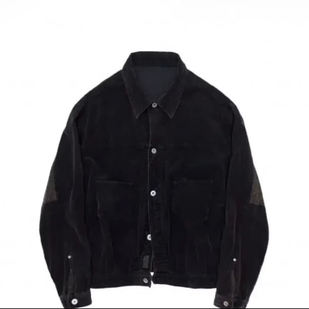 2)폴리테루 페이즐리 트러커 다크퍼플네이비