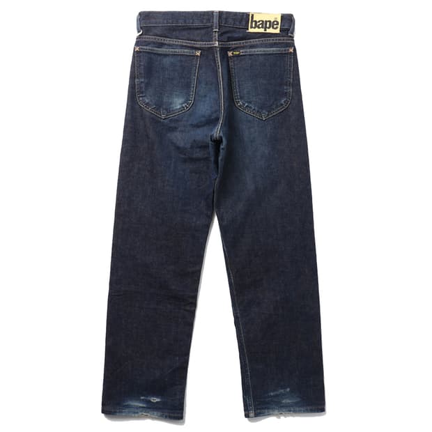 베이프 A BATHING APE Lee Motive Denim Pants