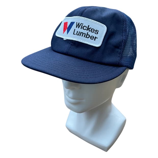 빈티지 트러커 캡 🇺🇸 Wickes Lumber Cap c.3