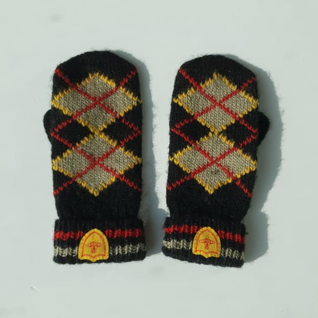 Vivienne Westwood ORB logo mittens