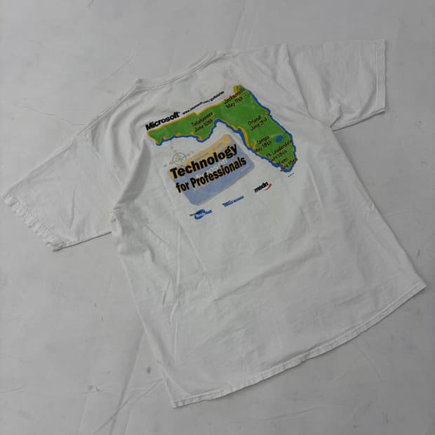 90s Microsoft Premier Club Tee (white)