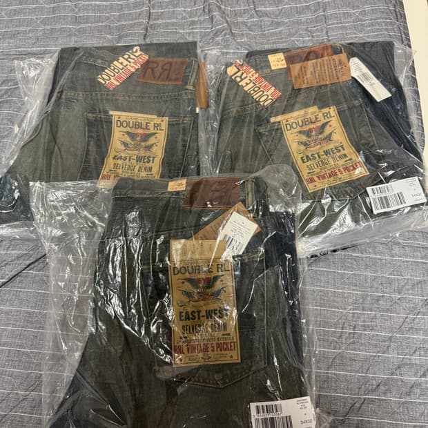 rrl 더블알엘 기빈스 진 34x32