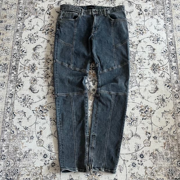 메종미네드 바이커진 데님팬츠