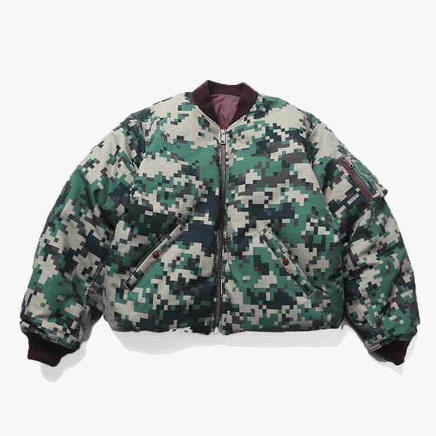 BEAMS - 24FW REVERSIBLE DOWN FLIGHT JK