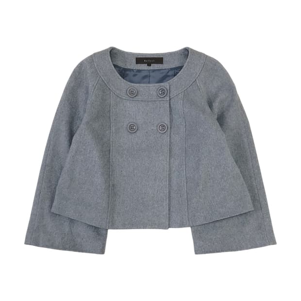 reflect 회색 노카라 자켓