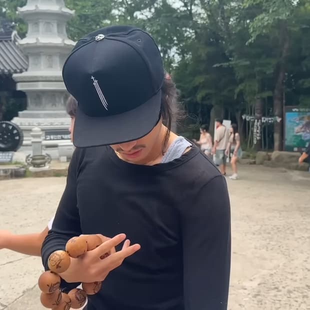 크롬하츠 RS3 볼캡 국문탭