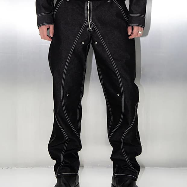 [L] 51퍼센트 TUNNEL LINING TROUSER (DENIM)