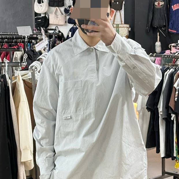 🔥우영미 스트라이프 오버핏셔츠입니다🔥