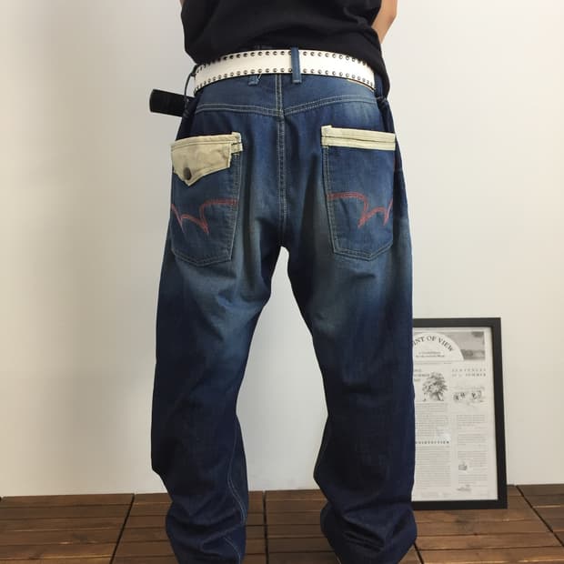 00s EDWIN Blue Trip BTD006 Denim Pants