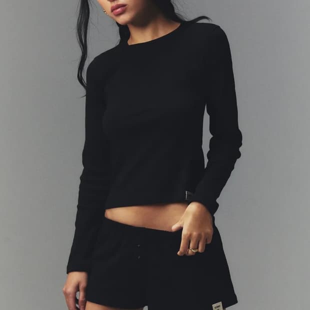 글로니 G 클래식 롱슬리브 블랙 G CLASSIC LONG SLEEVE 