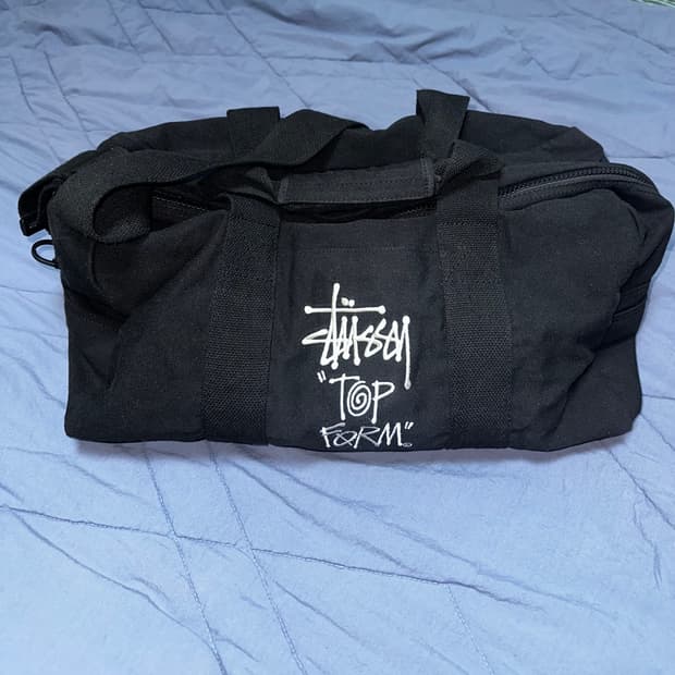 Stussy 스투시 보스턴백 블랙
