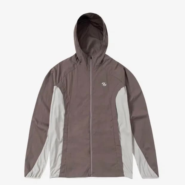 산산기어 알파자켓 브라운 바람막이