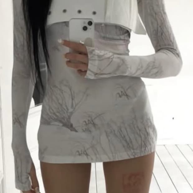 CAMO MINI DRESS