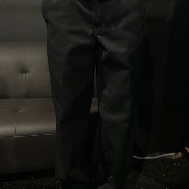디키즈 874 블랙 면바지