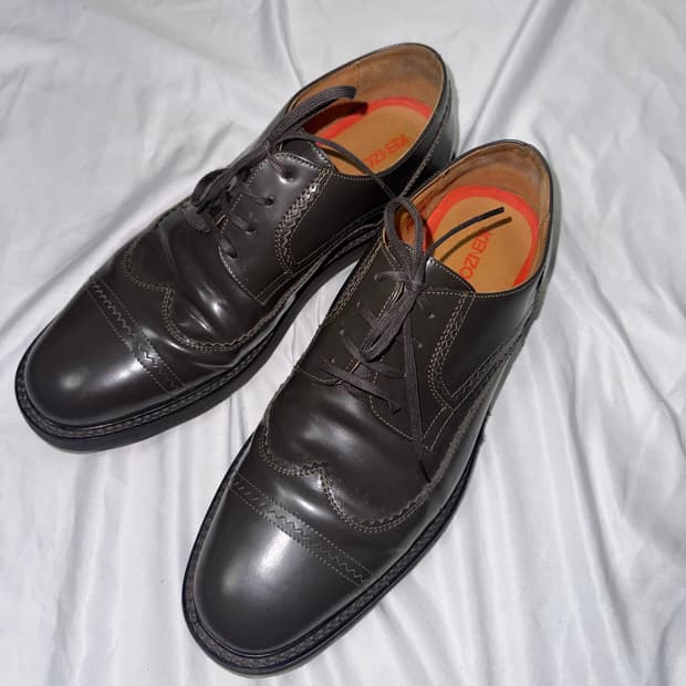 겐조 지그재그 더비 슈즈