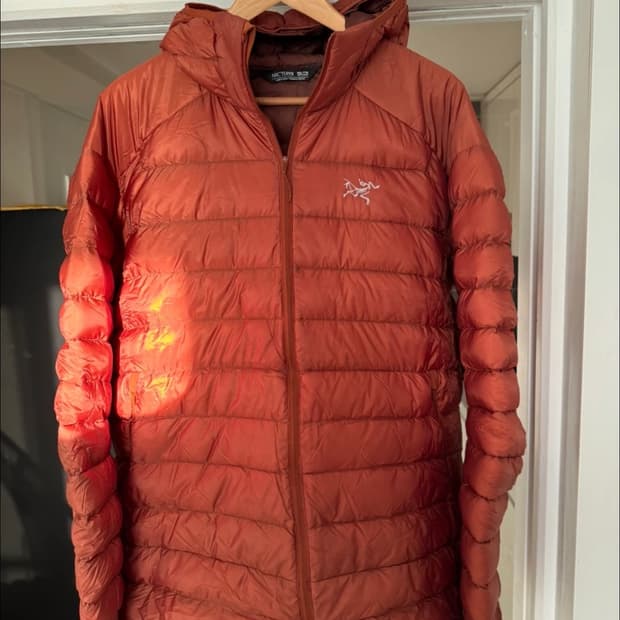 2XL 세륨 LT 코모레비(브라운) 후디 다운 자켓 / 경량패딩 