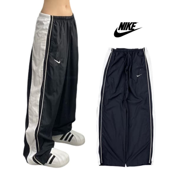 나이키 00s 스우시 올드스쿨 바람막이 트랙팬츠