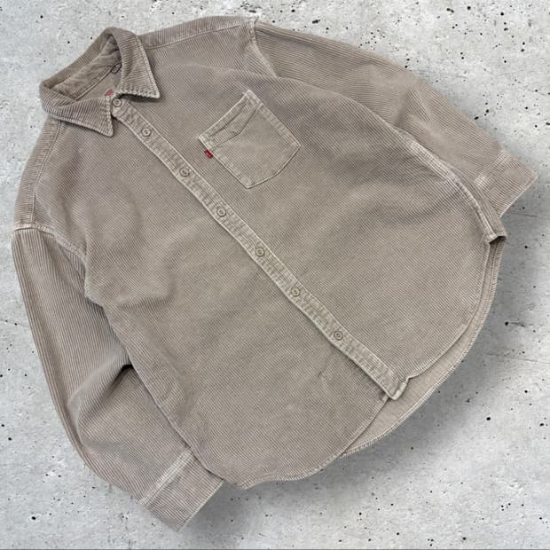 [XS] 리바이스 코듀로이 셔츠 베이지 B869