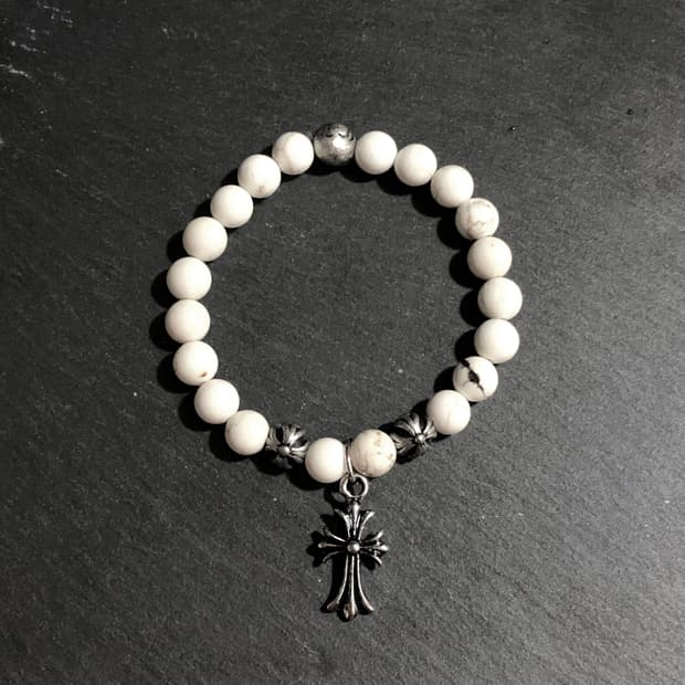 원석 크로스 팔찌