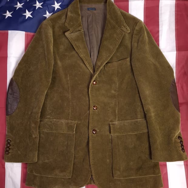 오리지날 랄프로렌 폴로 코듀로이 클래식 3버튼  블레이져