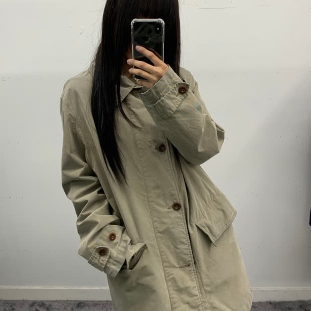 Cp 컴퍼니 유틸리티 트렌치코트