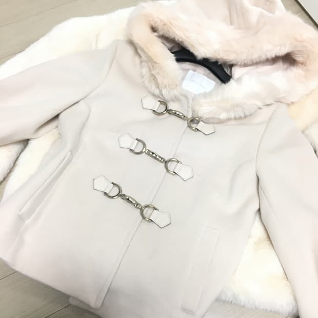 세실맥비 숏 코트 아이보리 베이비 연핑크 달빛천사 갸루 일브 핀터 대장