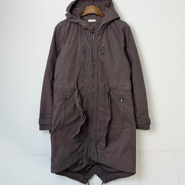 00s 디젤 가먼트 워시드 파카