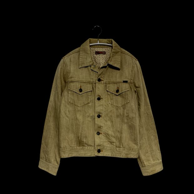 핑크 하우스 트러커 자켓