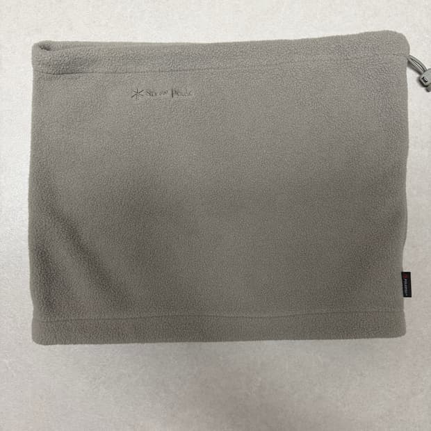 [무배] 스노우피크 폴라텍 넥 게이터 베이지 그레이