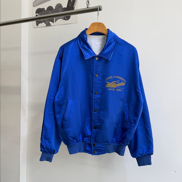 VINTAGE 바시티 자켓