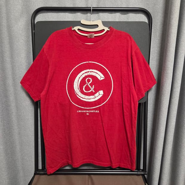 Crooks&Castles 빈티지 반팔 티셔츠 L(100)