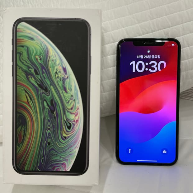 아이폰 xs 스페이스그레이 블랙 해외판