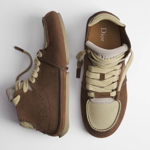 [43] 디올 로디 레이스업 부츠 브라운