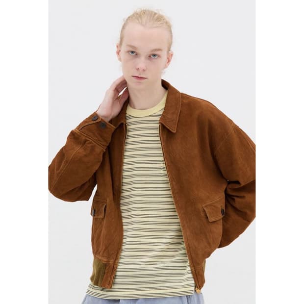 25aw MAHON JKT SUEDE IT