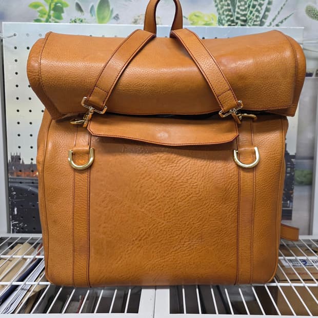 여성백팩 롤링 홍대 가죽백팩 핸드메이드 미네르바 복스 풀그레인 GD86